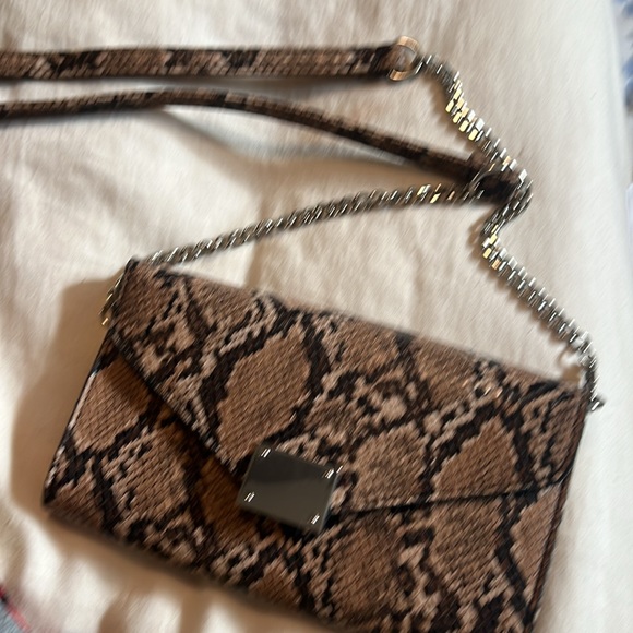 Express mini purse snake print Brown tones - Picture 6 of 7